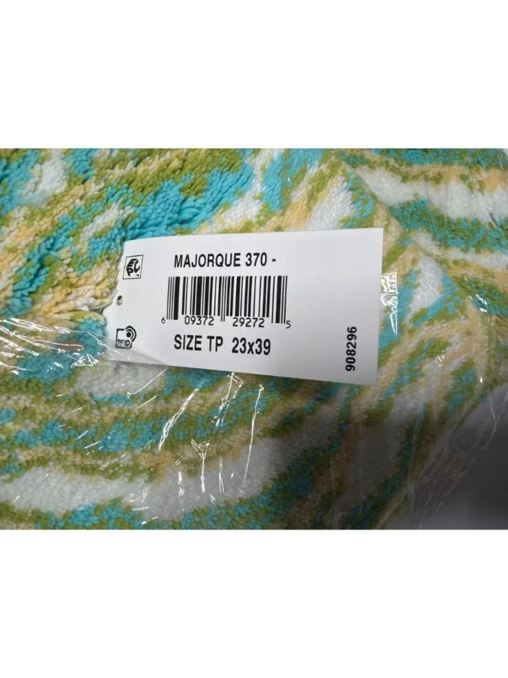 NWT Abyss Habidecor Majorque Bath Rug Green Size 23 X 39